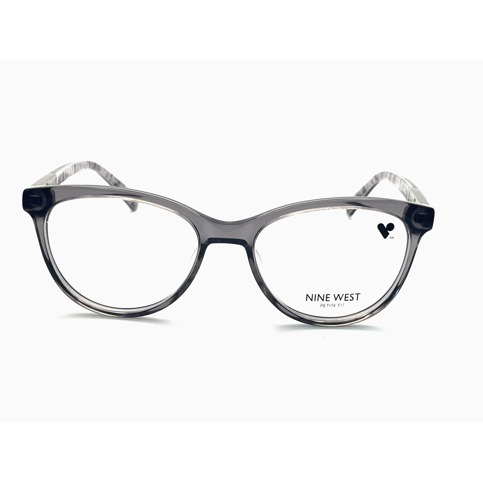 Nine West Nw5209 Gray Eyeglasses Frames 49-16-135 Authentic
